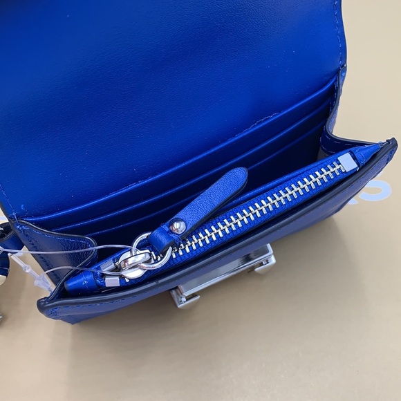 Michael Kors Whitney Small Leather Chain Wallet - Picture 10 of 16